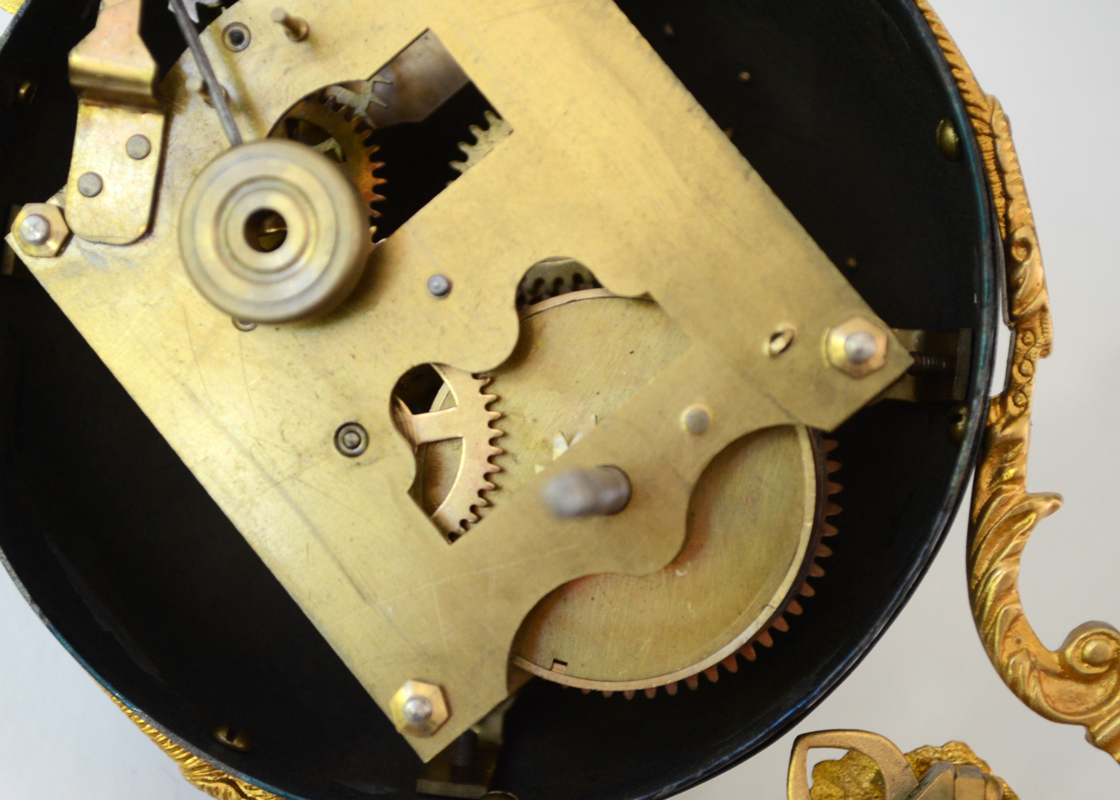 Double Swing Arm Clock Featuring Two Women EBTH